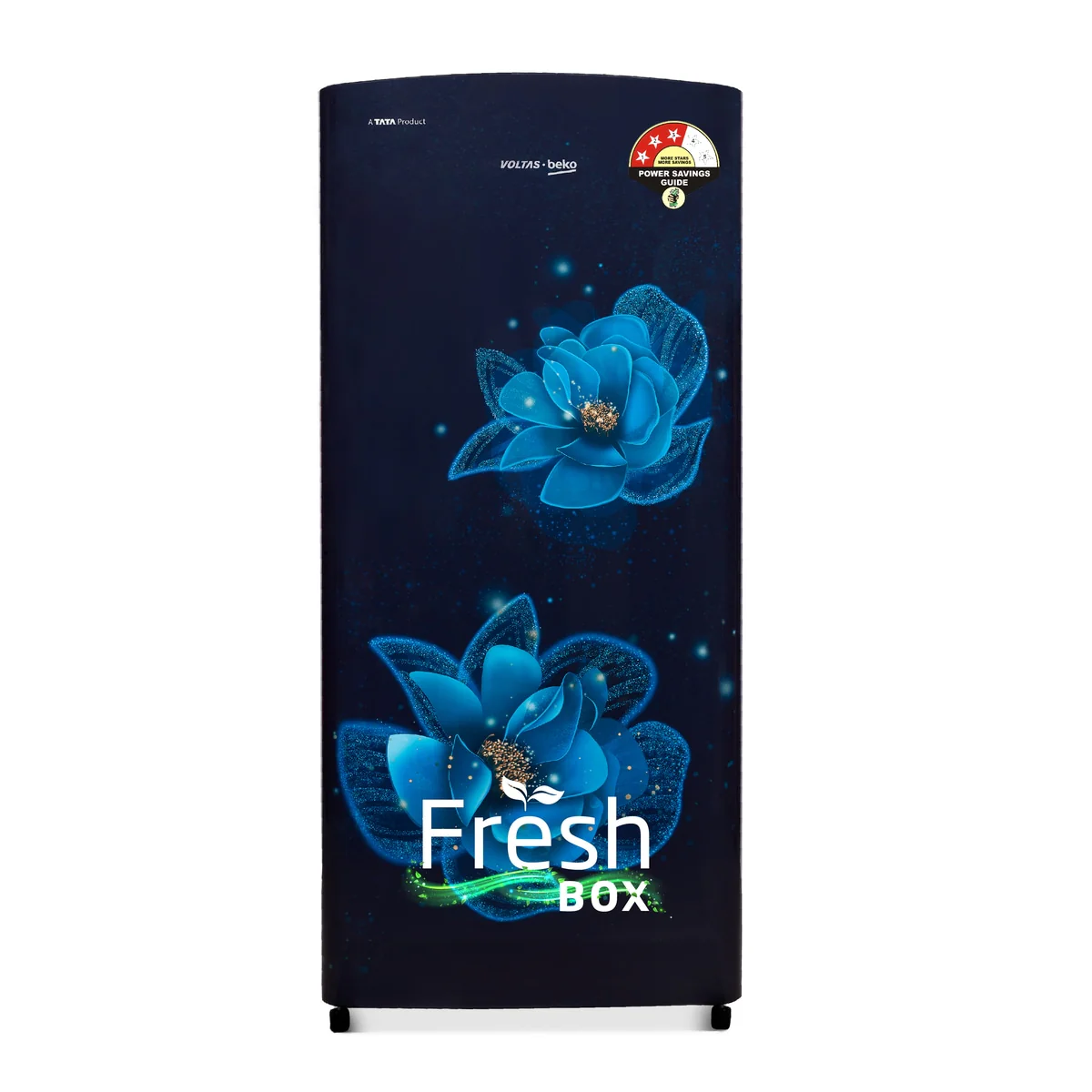 Voltas Beko 183 L, 3 Star, Direct Cool Single Door Refrigerator (Fressia Blue)