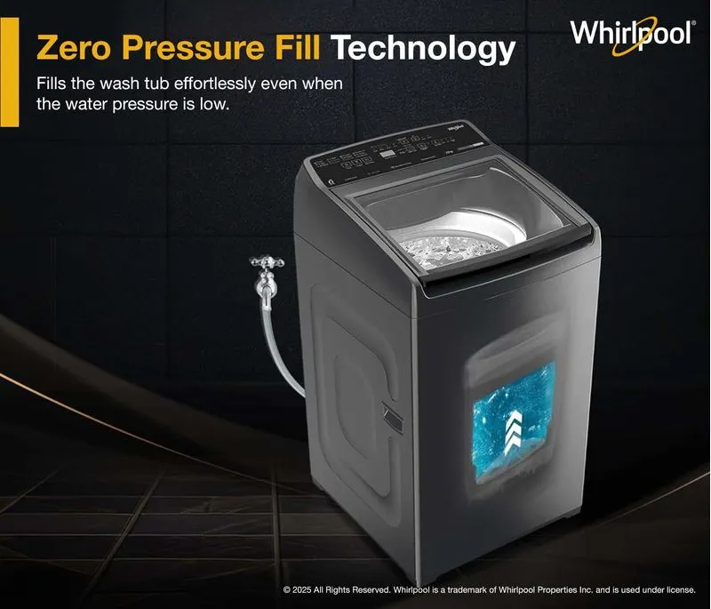 Magic Clean Pro SW 7.5kg 5 Star Fully Automatic Top Load Washing Machine with In-Built Heater - Image 5