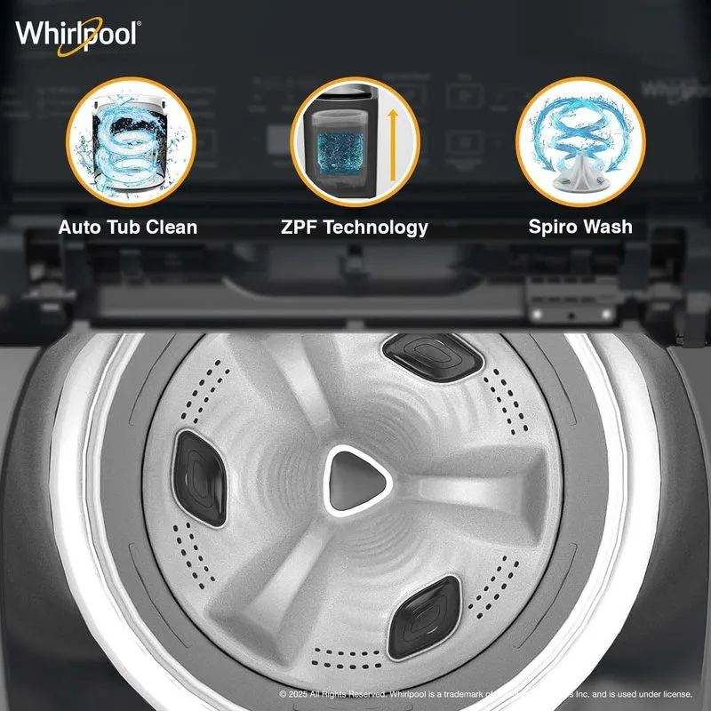 Stainwash Royal Plus 6.5kg 5 Star Fully Automatic Top Load Washing Machine with In-Built Heater - Image 4