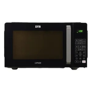 Godius IFB 24 Litres Solo Microwave with Multi-Stage Cooking, Steam Clean, Auto Defrost, Child Safety Lock (24PM2B, Black)