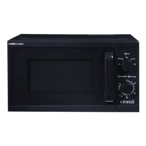 Godius M20 20L Solo Microwave Oven with Temperature Sensor (CRAM2026, Black)
