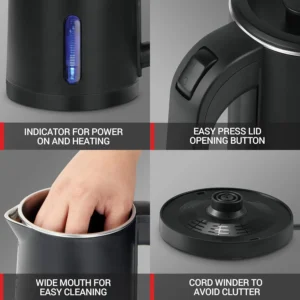 Godius Companion Double Wall Electric Kettle