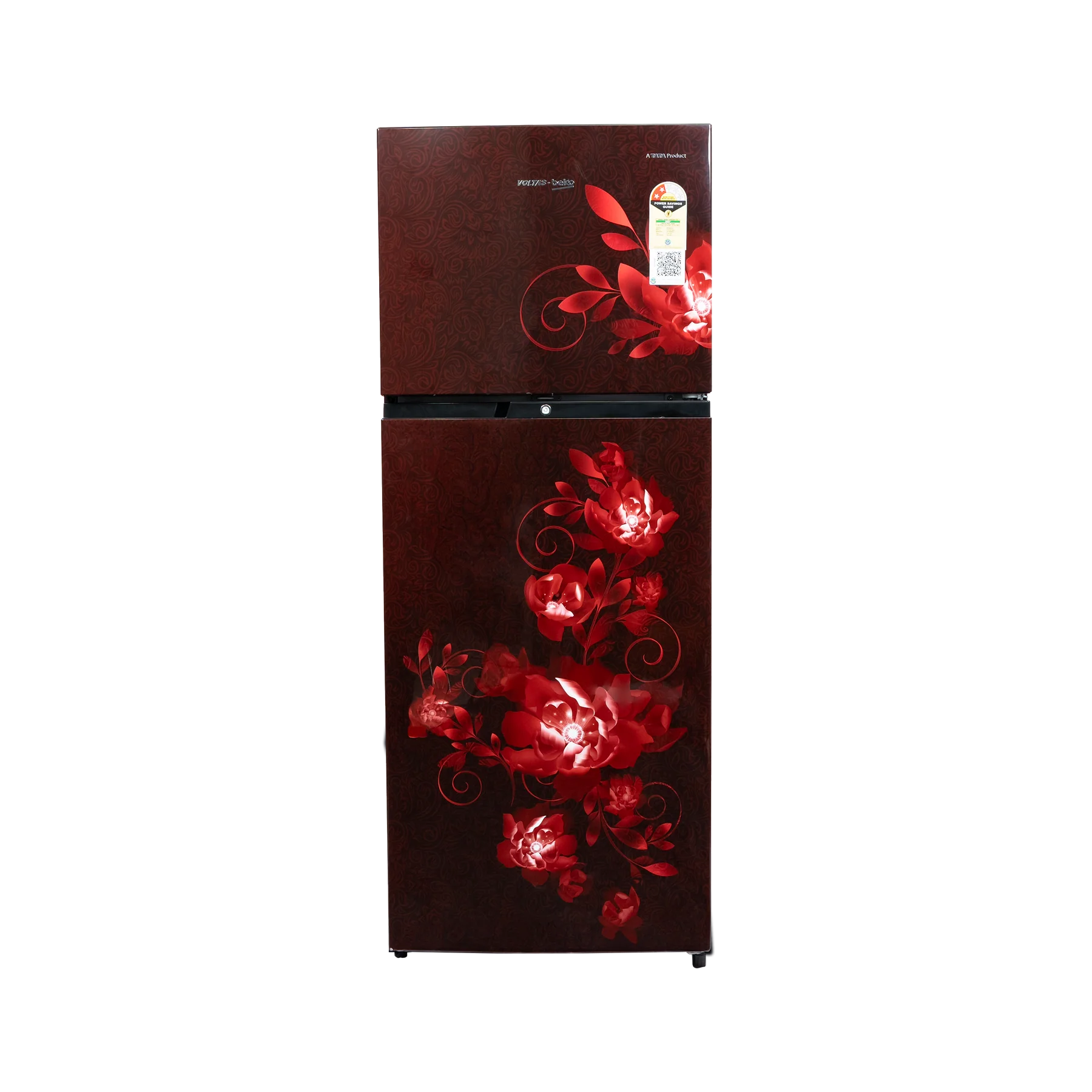 Voltas Beko 248 L, 2 Star, Frost Free Refrigerator (Celin Wine), A Tata Product