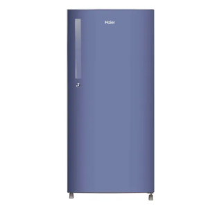 Haier 190L 2 Star Radish Blue Finish Direct Cool Single Door Refrigerator