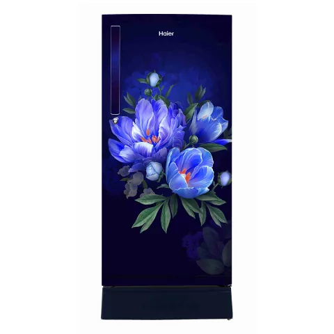 Haier 190L 2 Star, Marine Winestone Finish Direct Cool Single Door Refrigerator with Base Drawer