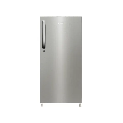 Haier 190L 2 Star Nickel Steel Finish Direct Cool Single Door Refrigerator