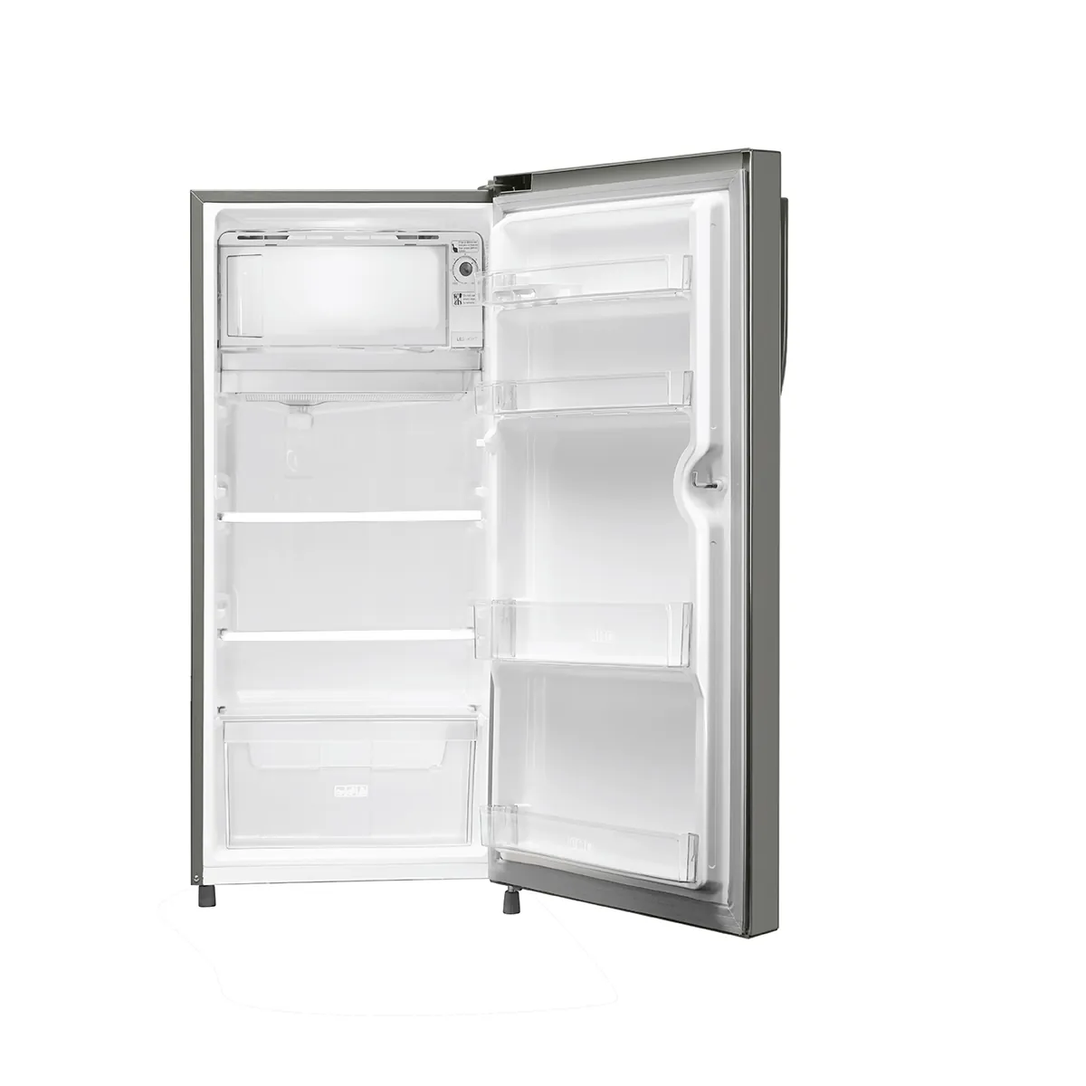 Haier 190L 2 Star Nickel Steel Finish Direct Cool Single Door Refrigerator - Image 4