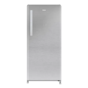 Haier 190L 3 Star Brushline Silver Direct Cool Single Door Refrigerator