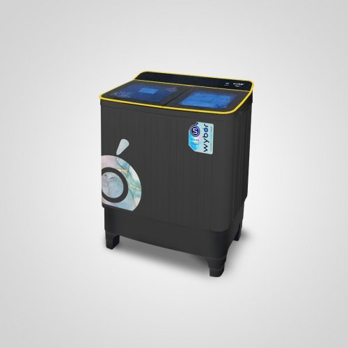 WYBOR 8.5KG (SS) Semi automatic top Load washing machine (WSM8516SS) Dark Gray - Image 2