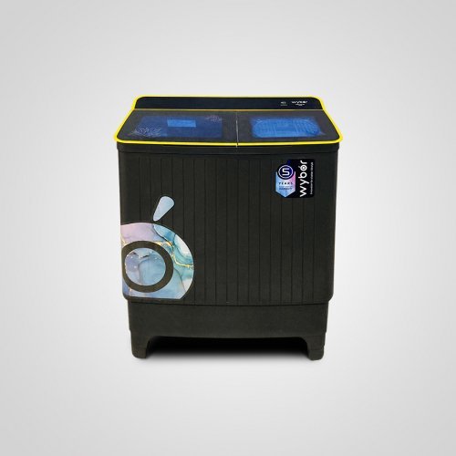 WYBOR 8.5KG (SS) Semi automatic top Load washing machine (WSM8516SS) Dark Gray