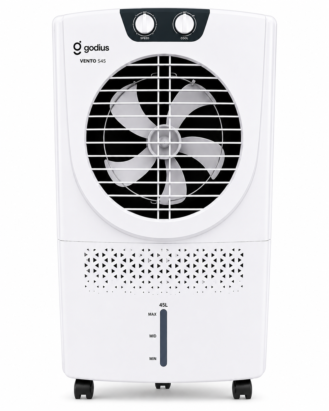 Godius VENTO S45 Desert Air Cooler | 45L High Air Delivery Air Cooler